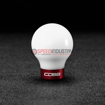 Picture of COBB 6-Speed Delrin Shift Knob - White w/ Race Red