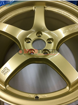 Picture of Gram Lights 57CR 18x9.5 5x100 +38 Gold Wheel