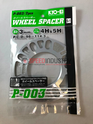 Picture of KYO-EI 3mm Universal Slip-On Spacers (Pair)