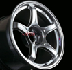 Picture of SSR GTX03 18x8.5 +45 5x100 Platinum Silver Wheel