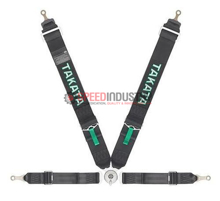 Picture of Takata ASM Race 4-Point Bolt-On Harness (Black Version)
