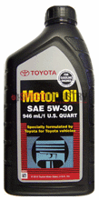 Picture of Toyota OEM 5w-30 Motor Oil 1qt