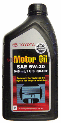 Picture of Toyota OEM 5w-30 Motor Oil 1qt