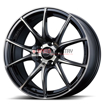 Picture of WedsSport SA10R 18x8.5 +45 5x100 Zebra Black Clear