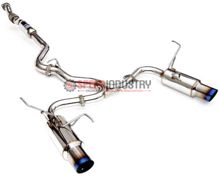 Picture of Invidia N1 Cat Back Exhaust Titanium Tip 15+ WRX STI -HS15STIGTT