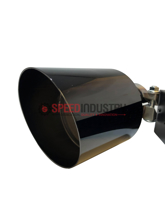 Picture of MXP Comp RS Slash Cut Exhaust Tip - Black Chrome FR-S / BRZ (PAIR)