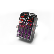 Picture of Project Kics Leggdura Racing 12x1.25 Lug Nuts - Purple
