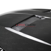 Picture of Seibon 15-17 Ford Focus TV-Style Carbon Fiber Hood