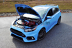 Picture of Mishimoto Wrinkle Nitrous Blue  Air Intake  2016+ Focus RS