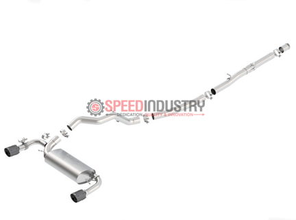 Picture of Borla ATAK Catback Exhaust CARBON tips Focus RS 2016+ - 140730CFBA