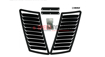Picture of Verus Hood Louver kit NON GT Spec hood Black - Mustang 15+