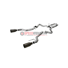 Picture of Corsa Dual Exit Cat Back System 5" Black tips Raptor 17+ - 14397BPC