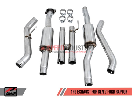 Picture of AWe Tuning FG Resonated H-Pipe Raptor 17+ Supercab/Supercrew - 3015-11044