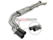 Picture of aFe Rebel Side Exit Black Tips Catback Exhaust Raptor 17+ - 49-43091-B