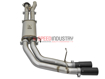 Picture of aFe Rebel Side Exit Black Tips Catback Exhaust Raptor 17+ - 49-43091-B