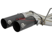Picture of aFe Rebel Side Exit Black Tips Catback Exhaust Raptor 17+ - 49-43091-B