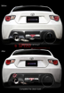 Picture of Tomei FRP Rear Bumper Cover (Left) 17+  86 Only