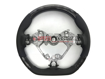 Picture of TOMS Racing Carbon & Black Leather Steering Wheel 2017-2021 Toyota 86
