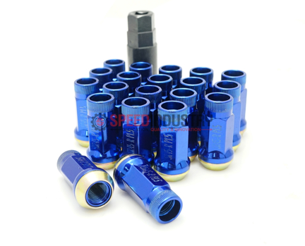 Picture of Muteki SR45R 12x1.25 Lug Nut Kit - Blue