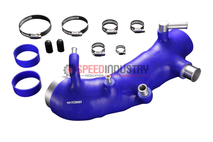 Picture of Tomei Silicone Turbo Inlet Hose Blue STi 04-19