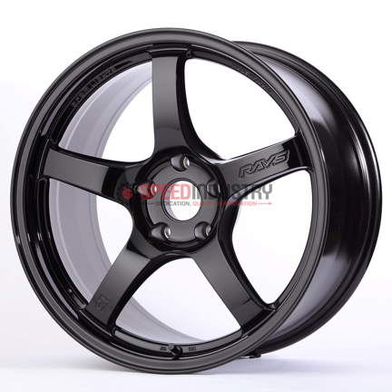 Picture of Gram Lights 57CR - 19in - Gloss Black - GR Supra 20+ (Front and Rear Fitment)