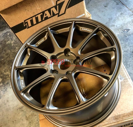 Picture of Titan 7 T-R10 18x9.5 +40 5x114.3 - Techna Bronze - WRX/STI