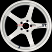 Picture of Advan Racing GT PV 19in Racing White-A90 MKV Supra GR 2020+ (Front and Rear Fitment)