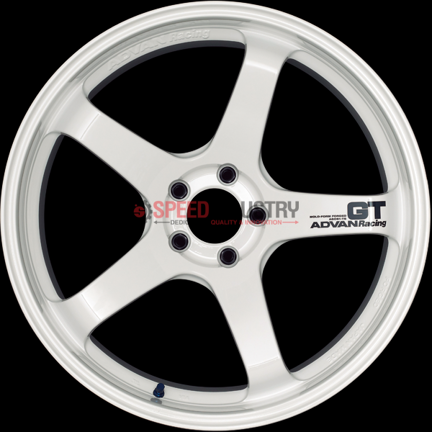 Picture of Advan Racing GT PV 19in Racing White-A90 MKV Supra GR 2020+ (Front and Rear Fitment)