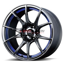 Picture of WedsSport SA10R 18x9.5 +45 5x114.3 Blue Light Chrome