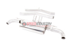 Picture of Milltek Non Resonated Axle Back Exhaust-GR Supra 20+