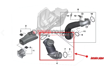 Picture of FTP Black Intake Pipe - 2020+ GR Supra