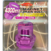Picture of Project Kics Magnetic Drain Bolt M16x1.5 - Purple