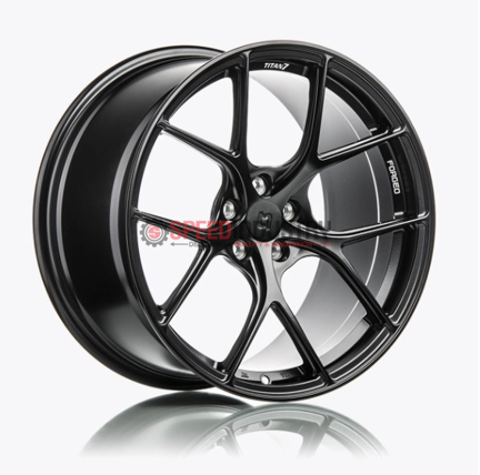 Picture of Titan 7 T-S5 - 18x10.7 +38 - Machine Black - GR Supra 20+ (Square Fitment)