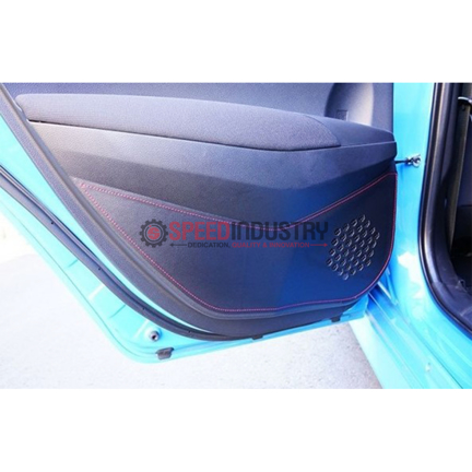 Picture of TOM'S Racing Kick Panel Protector-CHB 19+ (Red Stitch)