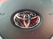 Picture of Rexpeed CF Logo Badge-GR Supra 20+