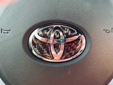 Picture of Rexpeed CF Logo Badge-GR Supra 20+