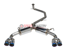 Picture of Remark Catback Exhaust with Quad-Exit Burnt Tips - 2019+ Corolla Hatchback