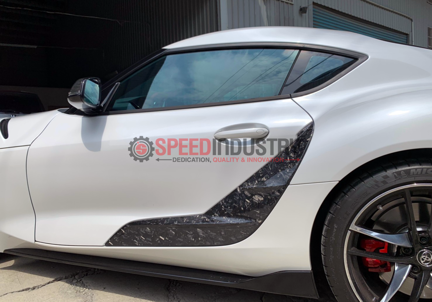 Picture of Rexpeed Forged Carbon Fiber Door Garnish - A90 MKV Supra GR 2020+