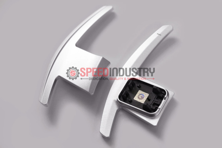 Picture of Blackline Silver Billet Paddle Shifter Set - 2020+ Toyota Supra