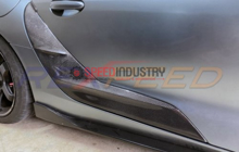 Picture of Rexpeed Matte Carbon Fiber Door Garnish - A90 MKV Supra GR 2020+