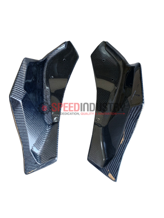 Picture of Rexpeed V3 Carbon Fiber Rear Bumper Side Spats - A90 MKV Supra GR 2020+
