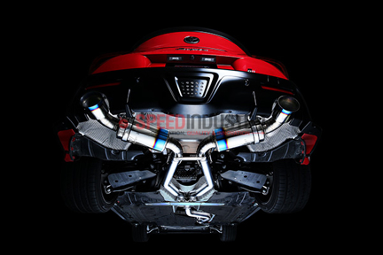 TB6090-TY06B Tomei Dual A90 SUPRA Titanium Cat Back