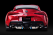 TB6090-TY06B Tomei Dual A90 SUPRA Titanium Cat Back
