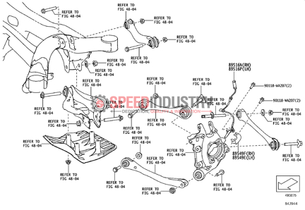 Picture of ABS Wheel Speed Sensor (Left, Right, Rear)