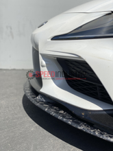 Picture of Rexpeed Matte Forged Carbon Fiber Splitter - A90 MKV Supra GR 2020+