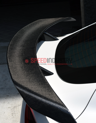 Picture of Rexpeed Supra A90/A91 V3 Carbon Fiber Rear Wing (MATTE)