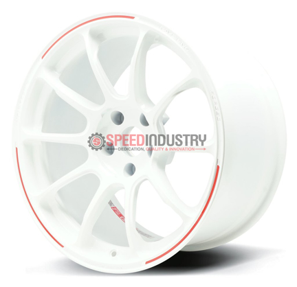 Picture of RAYS VOLK RACING ZE40 RW LIMITED - 18X9.5 +44 5X100 DASH WHITE/REDOT