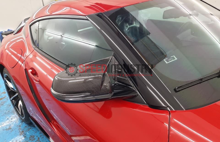 Picture of Rexpeed  Supra 2020 Carbon Fiber Mirror Cap Full Replacements (MATTE FINISH)