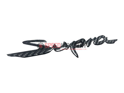Picture of Rexpeed  Supra GR 2020+ Dry Carbon Rear Bumper Badge Replacement