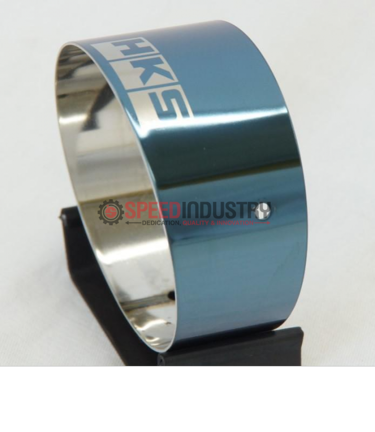 Picture of HKS Hi-Power SPEC-L II Blued Stainless Tip Cover - 2022+ BRZ/GR86